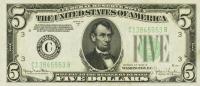 Gallery image for United States p429Dd: 5 Dollars
